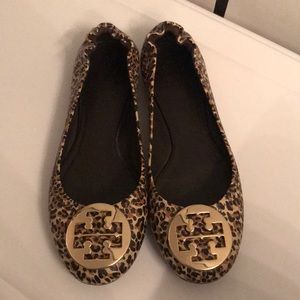 Tory Burch Leopard Flats